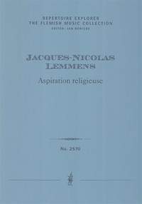 Lemmens, Jacques-Nicolas: Aspiration religieuse
