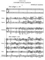 Martinů, Bohuslav: Concert pour Clavecin et petit orchestre H. 246 Product Image