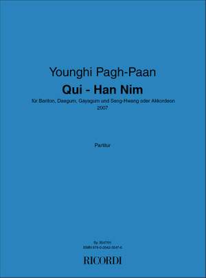 Younghi Pagh-Paan: Qui - Han Nim