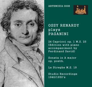 Paganini: 24 Caprices, Violin Sonata in A Major & La streghe