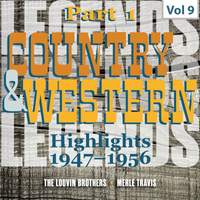 Country & Western Highlights, Pt. 1: Vol. 9, The Louvin Brothers & Merle Travis