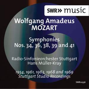 Mozart: Symphonies Nos. 34, 36, 38, 39 & 41