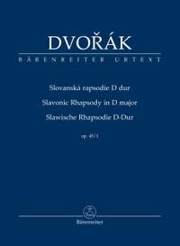 Dvorák, Antonín: Slavonic Rhapsody in D major op. 45/1