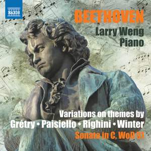 Beethoven: Variations on themes by Grétry, Paisiello, Righini and Winter