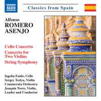 Alfonso Romero Asenjo: Cello Concerto, Concerto for Two Violins, String Symphony