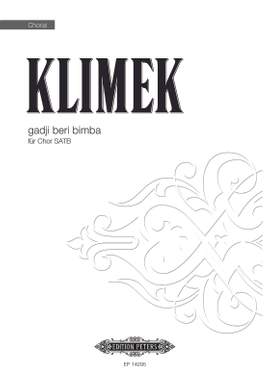 Klimek, Jens: gadji beri bimba (SATB)