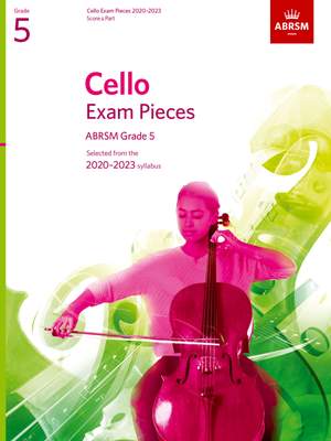 ABRSM: Cello Exam Pieces 2020-2023, ABRSM Grade 5, Score & Part