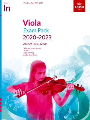 ABRSM: Viola Exam Pack 2020-2023, Initial Grade