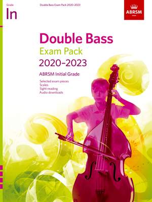 ABRSM: Double Bass Exam Pack 2020-2023, Initial Grade
