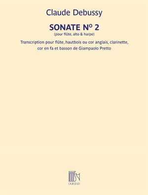 Claude Debussy: Sonate n. 2 pour flûte, alto & harpe
