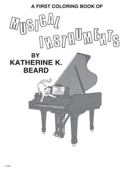 First Coloring Book of Musical Instruments