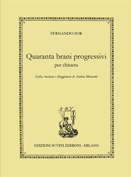 Fernando Sor: Quaranta brani progressivi per chitarra