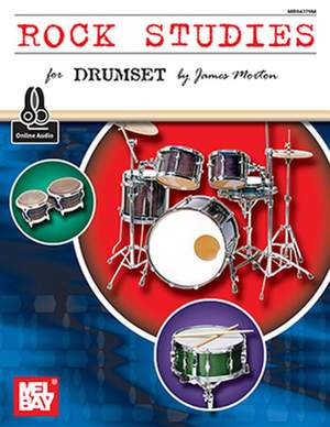 Rock Studies for Drumset Book