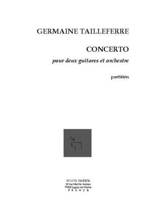 G. Tailleferre: Concerto for 2 Guitares et Orch.