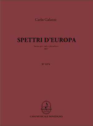 Carlo Galante: Spettri D'Europa