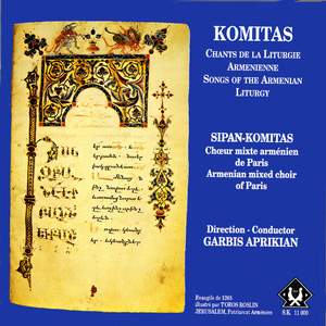 Komitas: Chants de la liturgie arménienne Product Image
