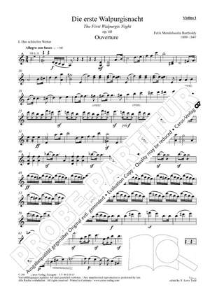Mendelssohn: Die erste Walpurgisnacht, op. 60