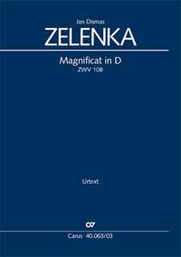 Zelenka: Magnificat in D (ZWV 108; DDur)