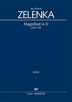 Zelenka: Magnificat in D (ZWV 108; DDur)