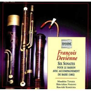Devienne: Six sonates pour le basson avec accompagnement de basse