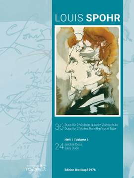 Spohr: 36 Duos for 2 Violins from the Violin Tutor Volume 1