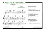 Ainsi font font Product Image