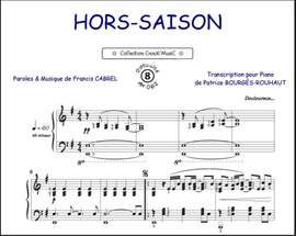Francis Cabrel: Hors saison