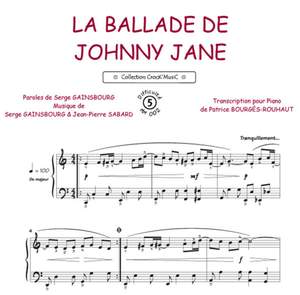 Serge Gainsbourg: La ballade de johnny Jane