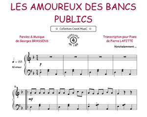 Georges Brassens: Les amoureux des bancs publics