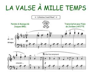 Jacques Brel: La Valse à Mille Temps