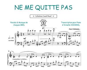 Jacques Brel: Ne me quitte pas