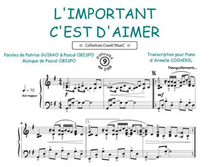 Pascal Obispo: L'important c'est d'aimer