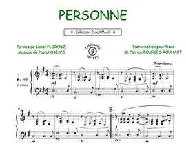 Pascal Obispo_Lionel Florence: Personne