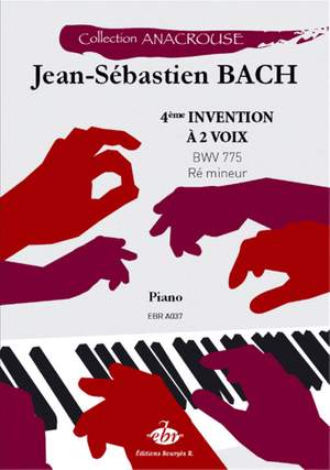 Johann Sebastian Bach: 4ème Invention à 2 voix BWV 775