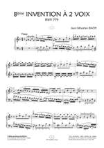 Johann Sebastian Bach: 8ème Invention à 2 voix BWV 779 Product Image