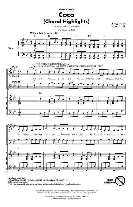 Coco (Choral Highlights)