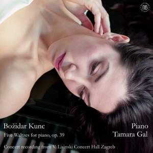 Božidar Kunc: Five Waltzes for piano, op. 39