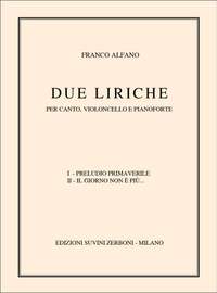 Alfano Franco: Due liriche
