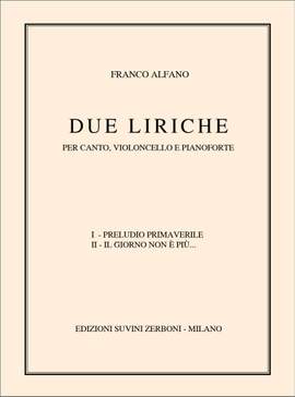 Alfano Franco: Due liriche