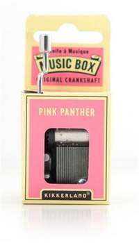 Hand Crank Music Box Pink Panther