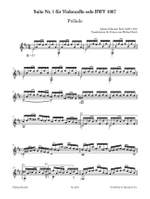 Johann Sebastian Bach: Suite Nr. 1 für Violoncello solo BWV 1007 Product Image