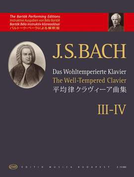 Bach, Johann Sebastian: The Well-Tempered Clavier III-IV
