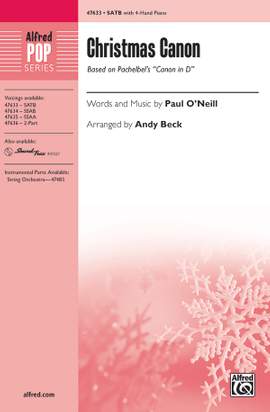 O'Neill, P: Christmas Canon SATB