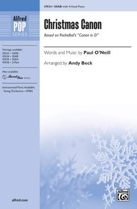 O'Neill, P: Christmas Canon SSAB