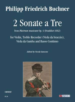 Buchner, P F: 2 Sonate a Tre