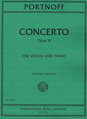 Portnoff, L: Concerto op. 8