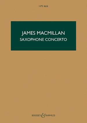 MacMillan, J: Saxophone Concerto HPS 1656