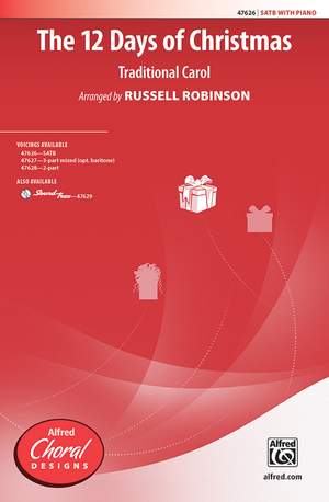 Robinson, Russell: 12 Days Of Christmas, The SATB