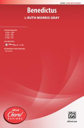 Gray, Ruth Morris: Benedictus SATB