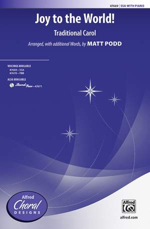 Podd, Matt: Joy To The World SSA
